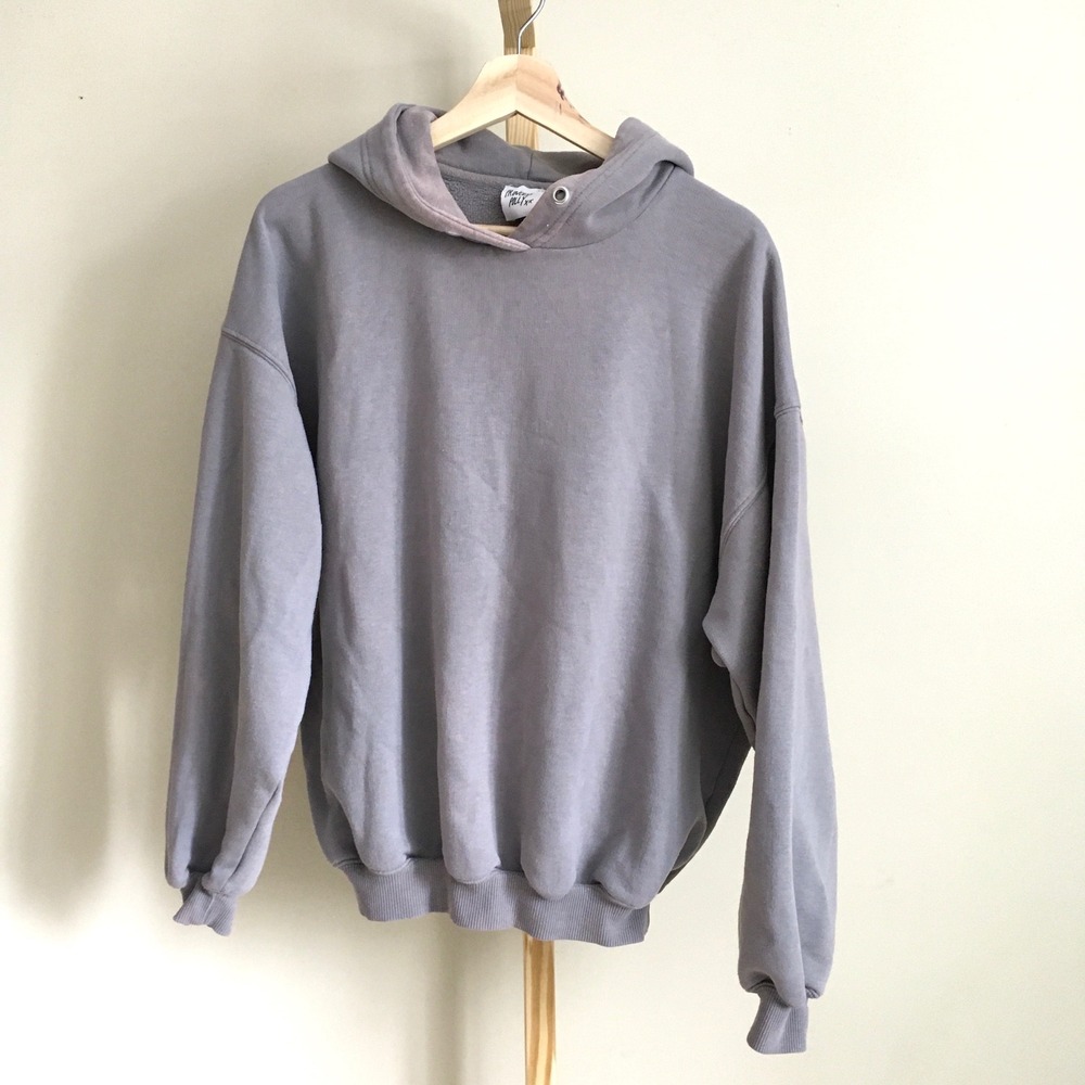 Princess Polly Oversized Grey Hoodie Sweatshirt Women
